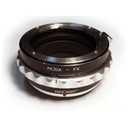 K&F Concept Pentax-K-DA Objektiv Adapterring für Fuji FX mit Blendenring