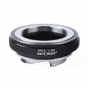 K&F Concept Objektiv Adapterring für M42 anschluss Objektive auf Leica-M