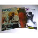 Lote 3 revistas FOTO año 2001 (nº 217, 218 y 219)