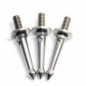 Kit of 3 stainless steel Spikes for Tripod ( LS-80)