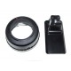 Adapter for Yashica/Contax lens to Fuji-X mount (eco)(with Arca plate)