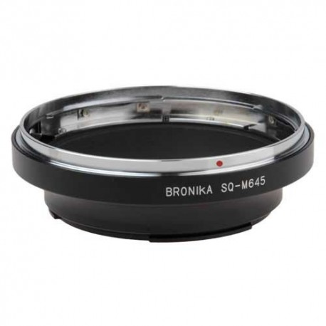 Adaptador objetivos Bronica SQ para Mamiya 645