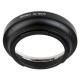 Adaptador objetivos Bronica SQ para Mamiya 645