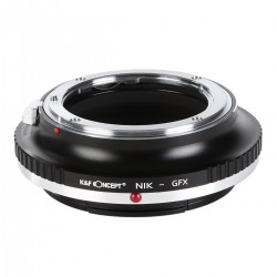 K&F concept Adapterring Nikon für Fuji GFX50S