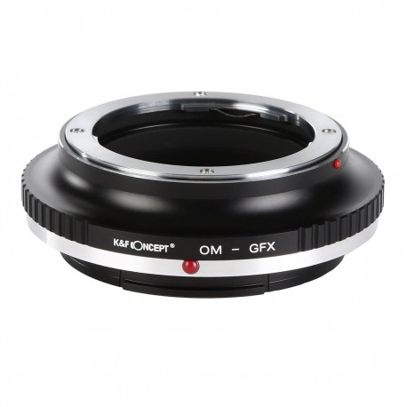 Adaptador K&F concept de objetivos Olympus OM para Fuji GFX50S