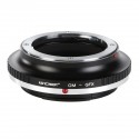 K&F concept Adapter for Olympus OM lens to Fuji GFX 50S