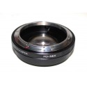 RJ Fokalreduzierstück Canon-FD Objektiv auf Sony NEX