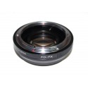 RJ Fokal Reduzierer Canon-FD Objektiv auf Fuji-X