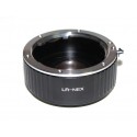 RJ Fokalreduzierendes Leica-R Objektiv auf Sony NEX