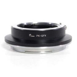 Adaptador objetivos Pentax-K para Fuji GFX50S
