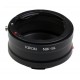 Adaptador Kipon de objetivos Nikon para Leica SL TL T