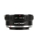 Contax/Yashica Objektive zu Canon EOS M Kamera Mount Adapter