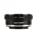 Contax/Yashica Objektive zu Canon EOS M Kamera Mount Adapter