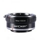 Adaptador K&F concept de objetivos Nikon para Canon EOS-M