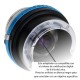 Fotodiox Pro Adapter für DKL Objektiv zu Leica-M