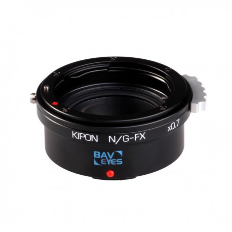 Reductor de Focal Kipon Baveyes de Nikon-G para Fuji-X