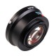 Reductor de Focal Kipon Baveyes de Nikon-G para Fuji-X