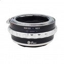 Fikaz Objektiv Adapterring für Nikon-G Mount Objektive auf Sony-E