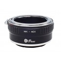 Fikaz Objektiv Adapterring für Nikon Mount Objektive auf Sony-E