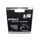 Filtro Polarizador Digital King Slim 77mm