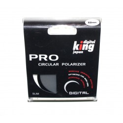 Filtro Polarizador Circular Digital King Slim 62mm