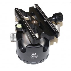 Fittest DLB-55 Ballhead with Fittest Lever Clamp DAC-100