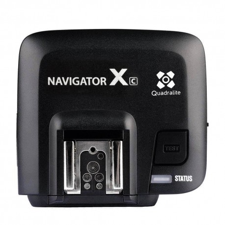 Quadralite Navigator X Drahtloser Empfänger Blitzempfänger Auslöser TTL Flash Trigger für Canon