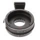 Adapter with diaphragm for Canon EOS lens to Fuji-X with foot