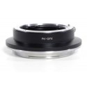 Adaptador RJ Camera de objetivos Pentax-K  para  Montura Fuji GFX
