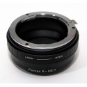 Adapter for Pentax-K lens to Sony E-mount