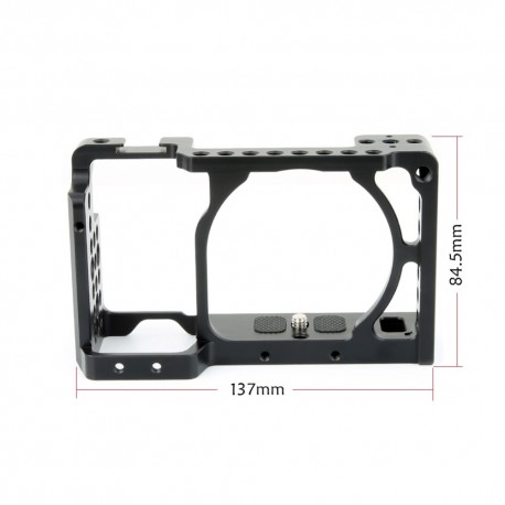 Caja tipo jaula  para SONY A6400 A6500 A6300 A6000 ILCE-6500 ILCE-6300 ILCE-6000 NEX7 C