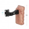Empuñadura de madera   (mano izquierda)
