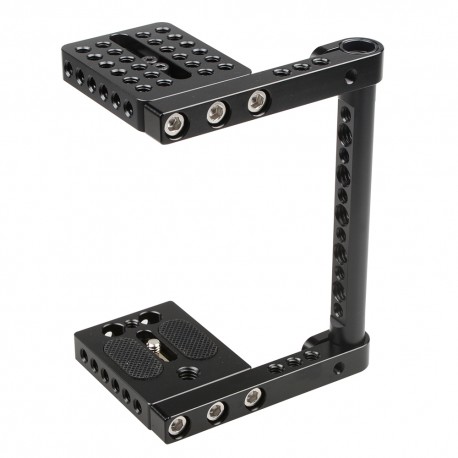 CAMVATE Camera Video Support Baseblate Cage for Canon Nikon Sony Panasonic