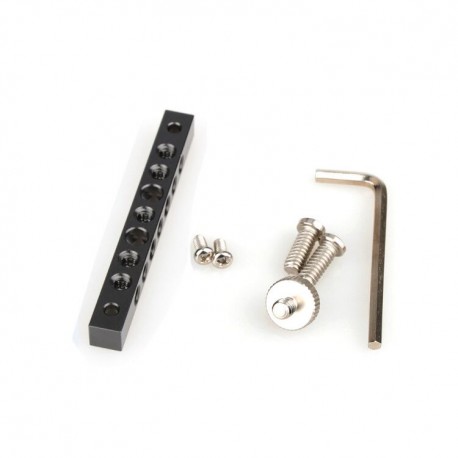 CAMVATE Cool Black Aluminum Cheese Bar with 1/4-20 Thread Hole for Monitor