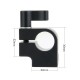 NICEYRIG 15mm Rod Clamp 15mm Camera Rig Rod Rail Clamp 1/4" Screw