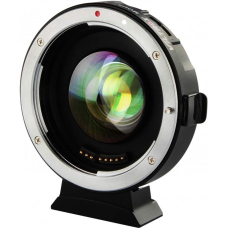Reductor de Focal AF Viltrox de objetivos Canon EF a cámara micro 4/3