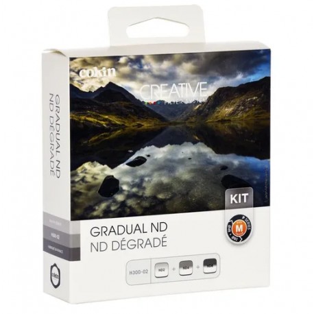 COKIN H3H0-25 CREATIVE  3 Graduated ND Filters + Holder Kit - Medium Size 84mm