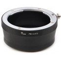 Praktica-B lens auf micro-4/3 camera mount adapter