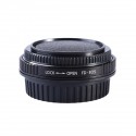 Canon FD Lenses to Canon EOS Camera Mount Adapter with Optic Glass