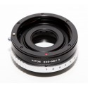 Adapter for Canon EOS lens with diaphragm to Sony E-mount