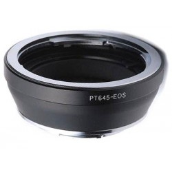 Adaptador objetivos Pentax-645 para Canon EOS