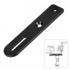 Placa de conexión horizontal (Tornillo 1/4")
