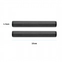 2Pcs Dia 15mm Carbon Fiber Tube Rod 10cm
