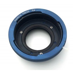 Mamiya Press MF lens (RA) adapter for Fuji  GFX  mount cameras