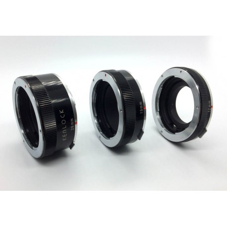 Kenlock Extension Tube Set for Olympus OM Cameras