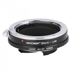 K&F Concept Adapter für Sony-A (Reflex) / Minolta-AF Objektiv auf Leica M