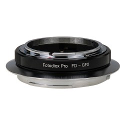 Adaptador Fotodiox Pro de objetivos Canon-FD para Montura Fuji GFX