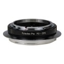Adaptador Fotodiox Pro de objetivos Canon-FD para Montura Fuji GFX (FD-GFX-P)