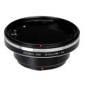 Fotodiox Pro Lens Mount Adapter, for Bronica GS (GS-1) PG lens to Nikon (Bronica PG - Nik)
