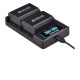 BATMAX USB Ladegerät +2 Akku Kit NP-FZ100 für Sony